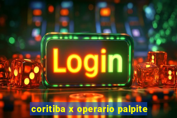 coritiba x operario palpite